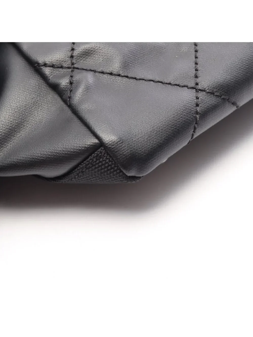 Chanel Tote Paris Biarritz PM Black Canvas Leather PM